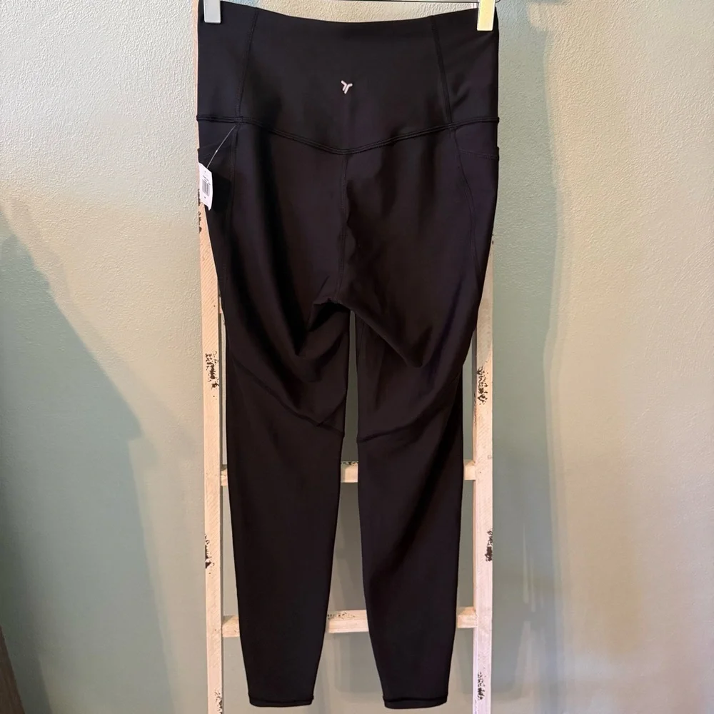 NWT Old Navy Elevate Leggings High Rise Side Pockets Go Dry Size M Women - Picture 4 of 8